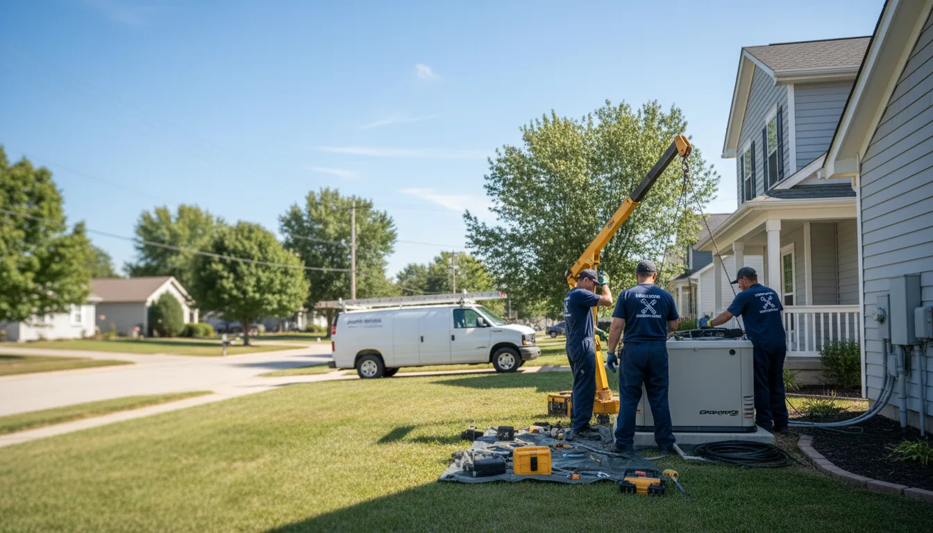 Generator Installation in Sheldahl, IA near me